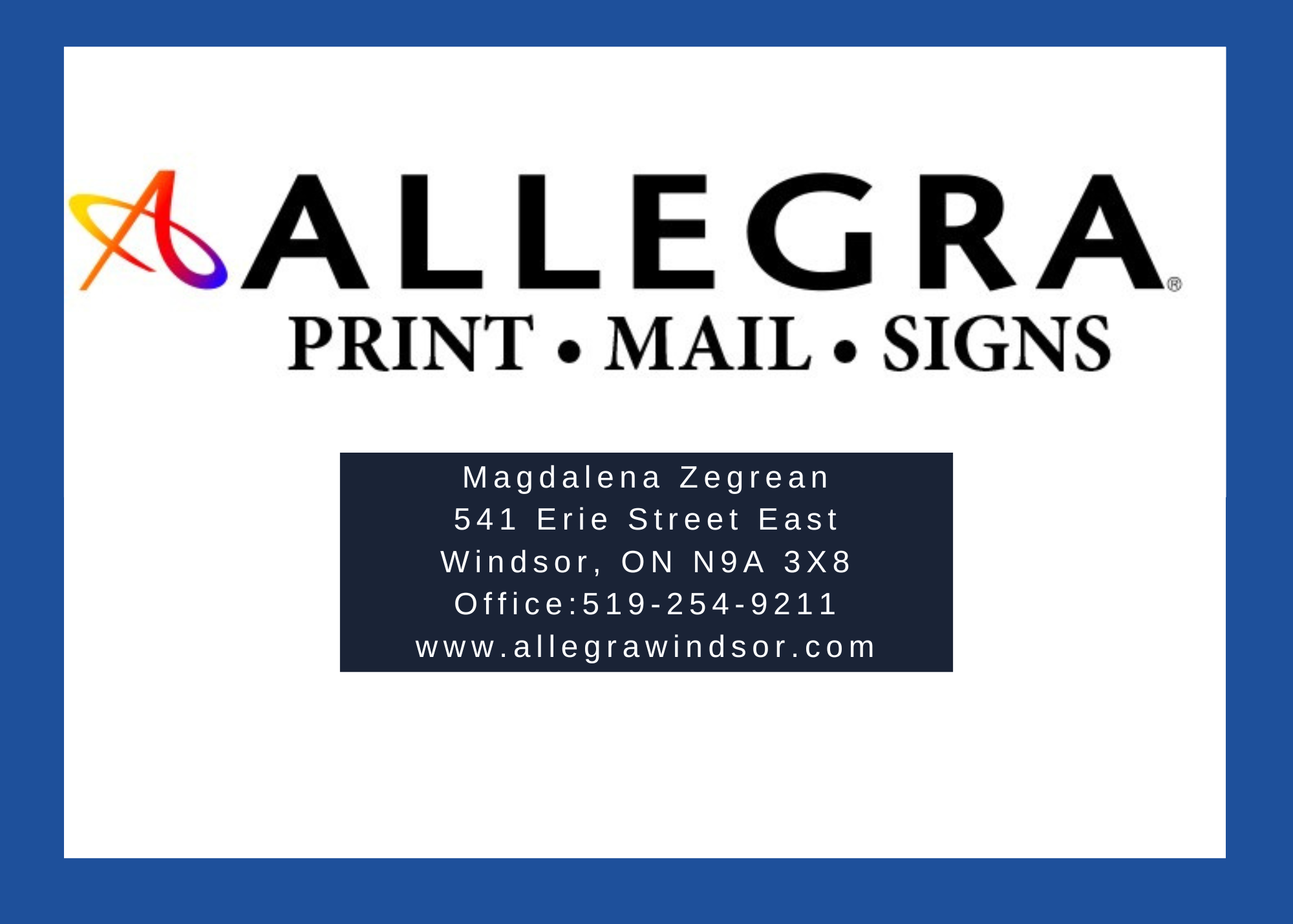 allegra marketing logo