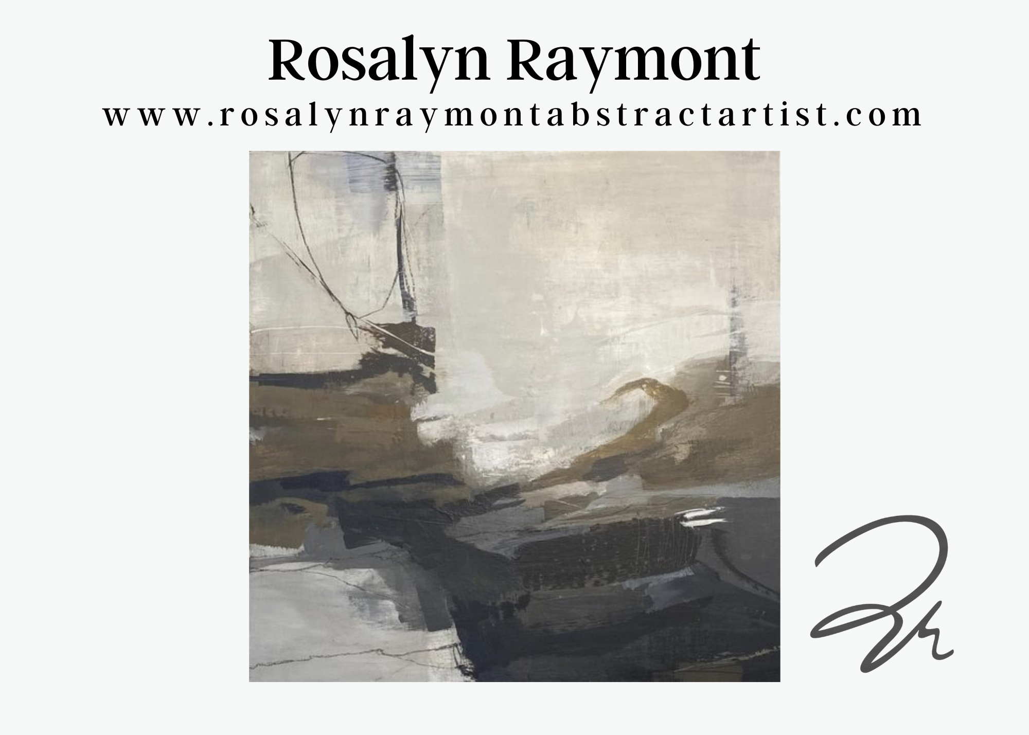 Rosalyn raymont art, down to earth collection piece 