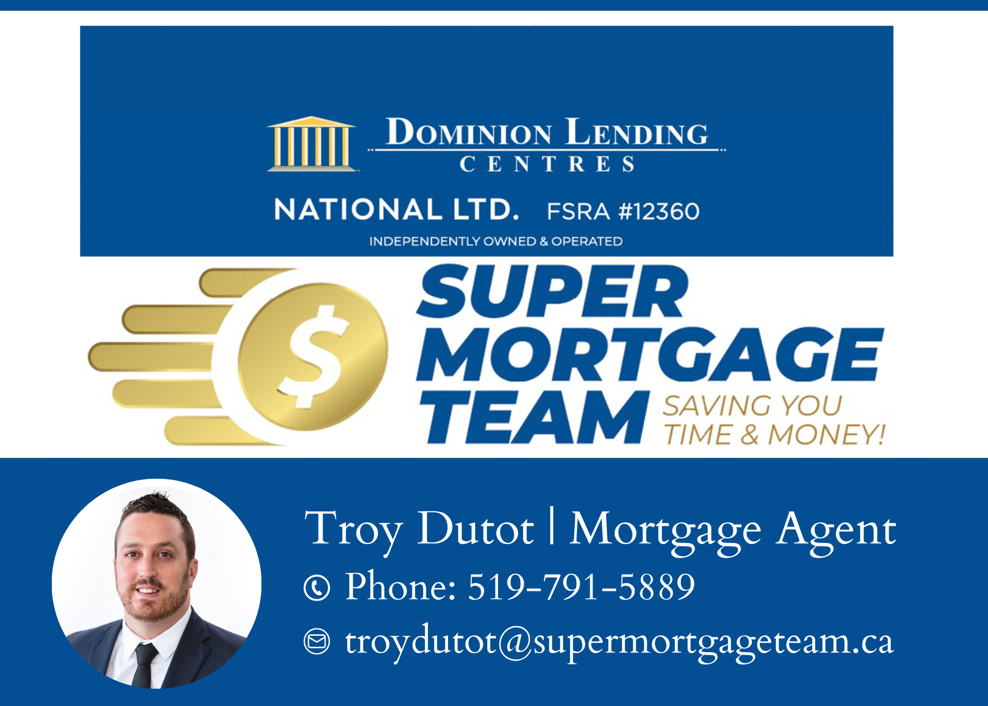 troy dutot, dutot mortgage