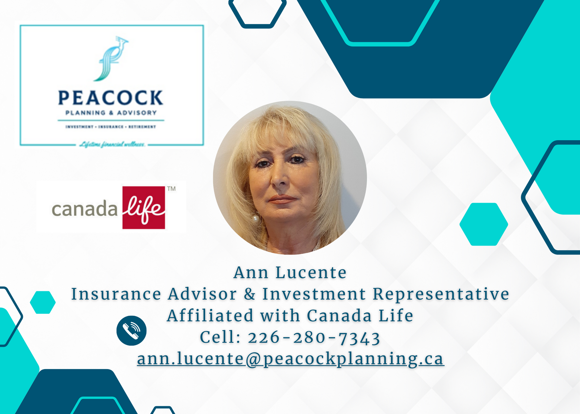 Ann Lucente Canada Life Insurance 