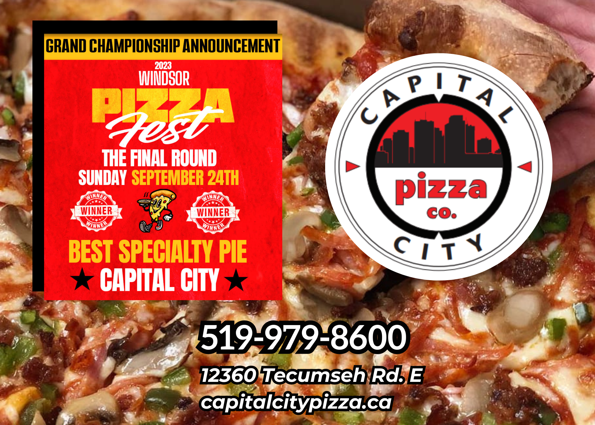 Capital City Pizza Co. Logo 