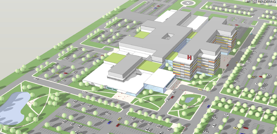 Building our Strengths billboard for new Windsor Regional Hospital 